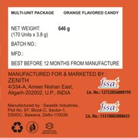 Clumsy Orange flavored Candy