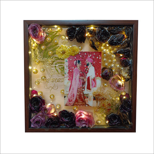 12 Inch Varmala Garlands Preservation Frame