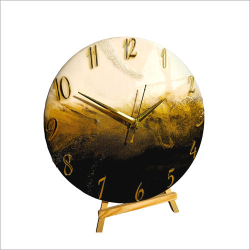 12 Inch Golden Blast Wall Clock