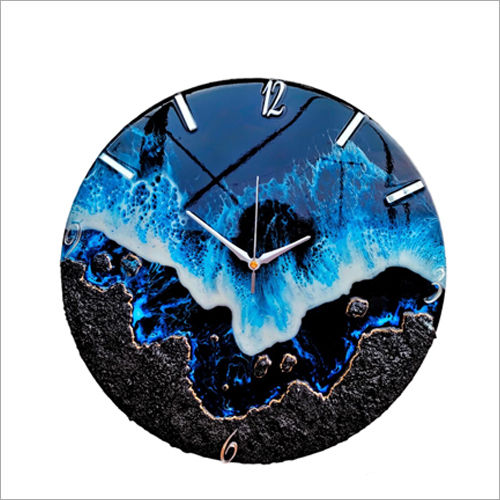 Easy To Clean 15 Inch Plankton Effects Resin Wall Clock