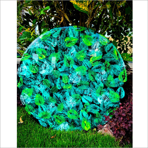 18 Inch Leaf Painting Resin Wall Art