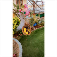 Chain Pendant Set - Resin, Metal | Customizable With Floral, Beaded Elements, Glossy Transparent Finish, Versatile Artistic Styles