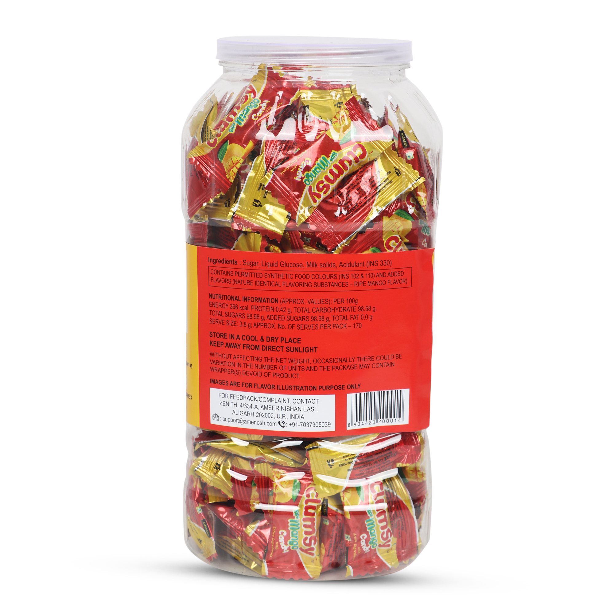 Clumsy Ripe Mango Flavored Candy