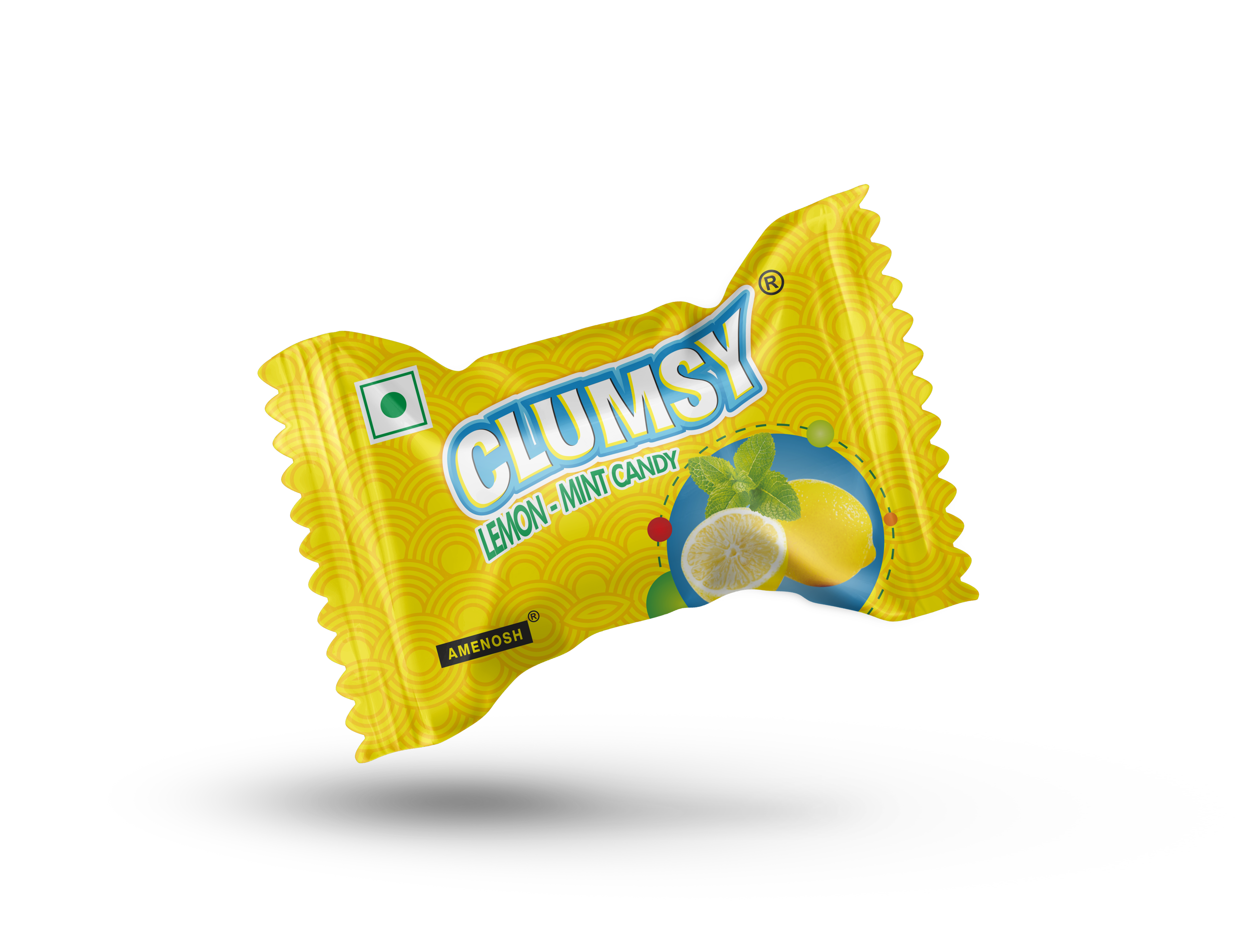 Clumsy Lemon Mint flavored Candy