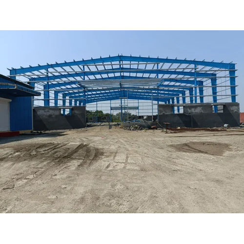 Pre-Engineered Building Structure - Steel, Customized Dimensions, Color Coated | Prefab, Rust Proof, Quick Assembly, Earthquake Resistant, 55 Year Lifespan