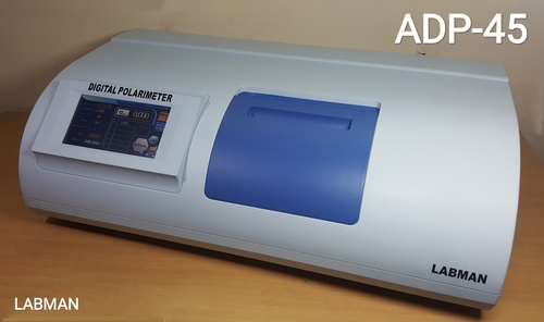 White Digital Polarimeter Labman Adp45