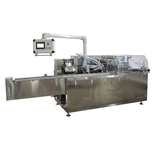 Semi-Automatic Vpd120 Sanitary Napkin Alcohol Pads Carton Cartoning Box Packing Machine