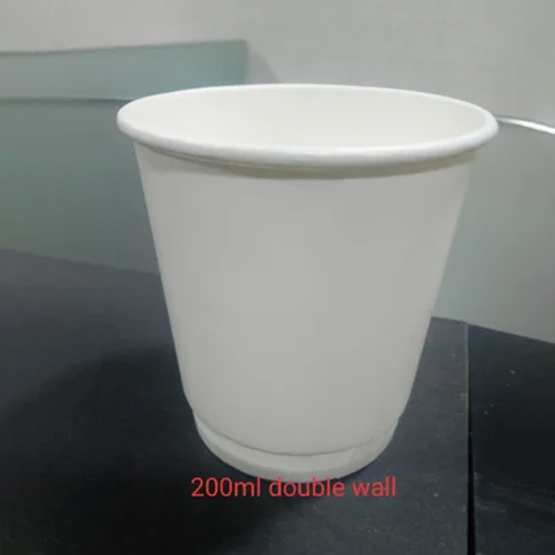 200ml Double Wall Paper Glass