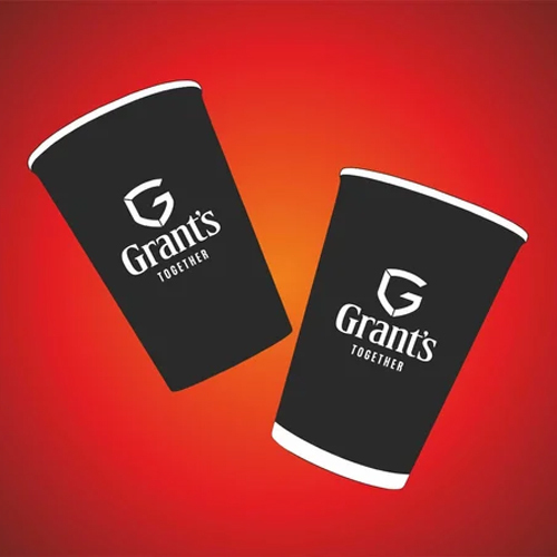 Logo Printed Juice Glass