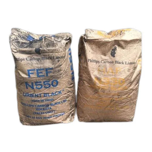 Carbon Black FEF N-550 - Powder Formulation | Black Color, Suitable for Industrial Applications