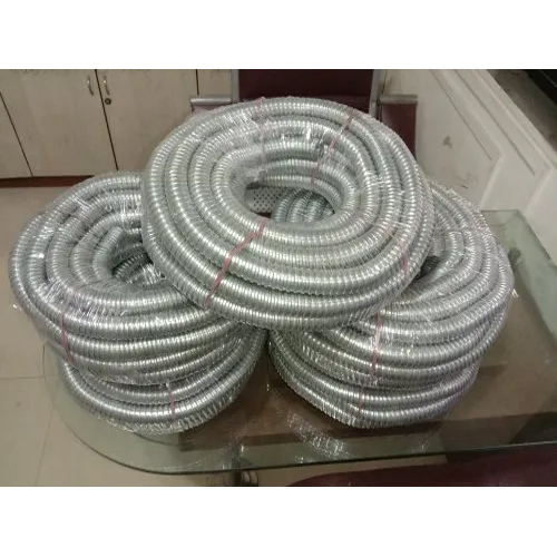 25mm GI Flexible Conduit Hose Pipes - Metal & Plastic, Rigid Design | Industrial Use with Various Sizes Available, Warranty Included