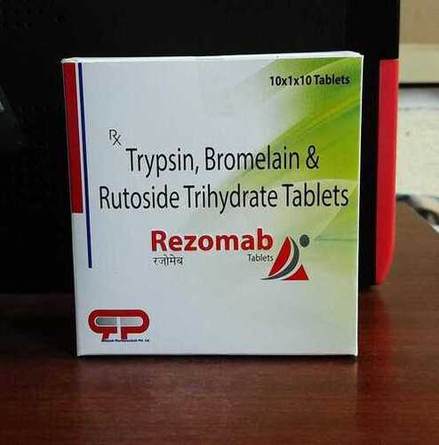 Tripsin 48mg and Bromelin 90 mg and Rutoside Trihydrate 100 mg