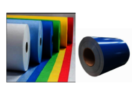Color Coated Coil SMP80275-2-2 Color Coated Steel 0.2-1.6mm Color coated sheet for construction- silicon modified polyester (SMP)