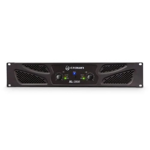 Black Xli Crown Two Channel W Power Amplifier At Best Price In