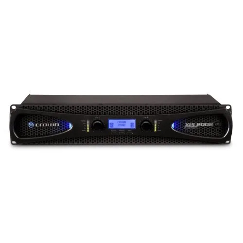 Black Xls 2002 Crown Two Channel 650W Power Amplifier