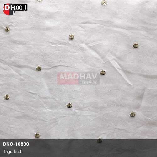 Butti Embroidery Sequins Georgette Fabric: A Breathtakingly Beautiful Fabric