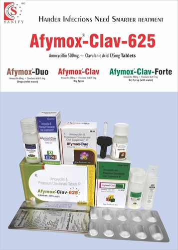 Amoxycillin 400mg  Clavulanic Acid 57mg