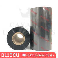 Ricoh B110Cu Ultra Chemical Resin Ribbon Application: Printing Industry