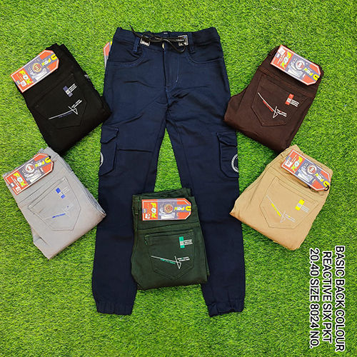 Multicolor Basic Back Colour Reactive Jeans