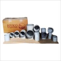 Hyko Sanitation Pipe Fittings - Pvc , Male Round Design For Leak-free Connections And Corrosion Resistance