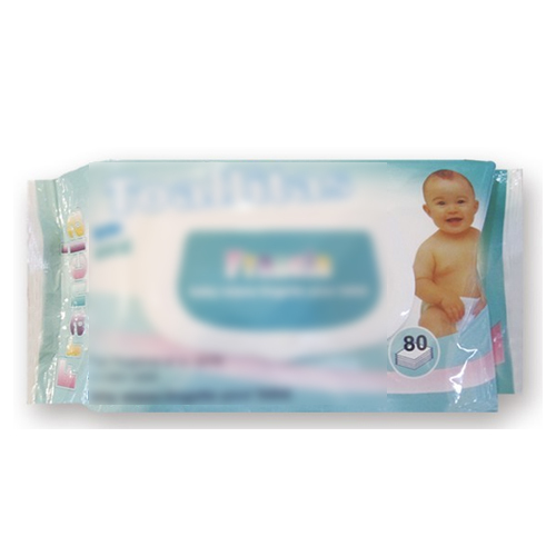 80pcs 99.9% pure water soft  gentle and non-irritating sensitive baby wipes