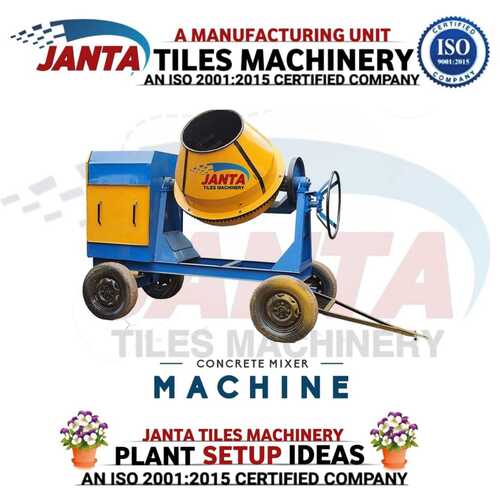 Concrete Mixer Machine - Capacity: 1.5 Beg Kg/Hr