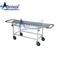 Stretcher With Wheels - Color: White