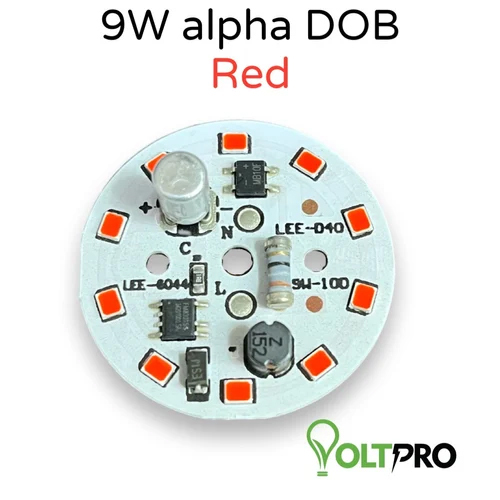 9W Alpha DOB - Aluminum Material, Blue Color | LED Lighting Integration