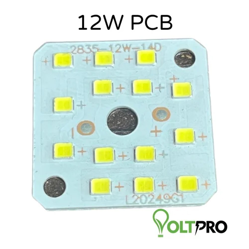 12W MC PCB - Plastic Material, Voltage 12W | Blue Color, Lighting Enabled