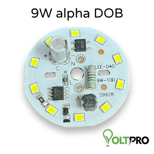 9W Alpha DOB - Different Available Sizes Blue Color | Warranty Included Power Supply Enabled Designed for Electric Electronics