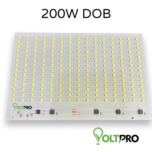 200W LED Driver On Boards - Rated Voltage 200W, White Color | Application for Electronics, Power Supply Equipped, Multiple Sizes Available, Warranty Included