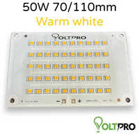 50w Metal Core Pcb - Aluminum, 70/110mm, White | Electrically Insulated, Optimized For Heat Dissipation, Perfect For Led Electronics