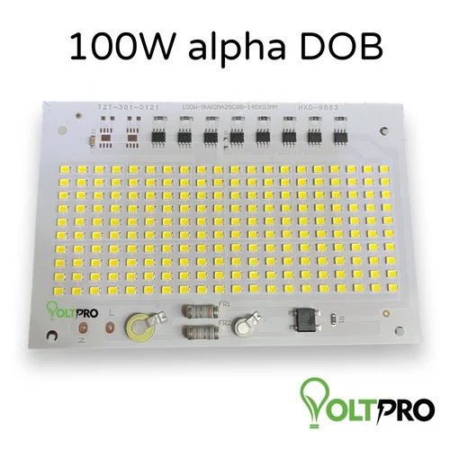 100w Alpha Dob Bulb Body Material: Aluminum