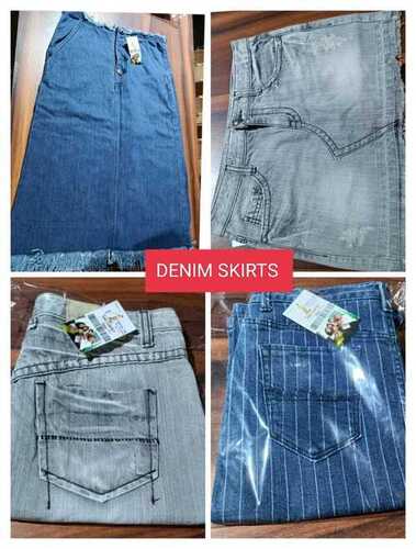 Imported Second Hand Used Denim Skirts