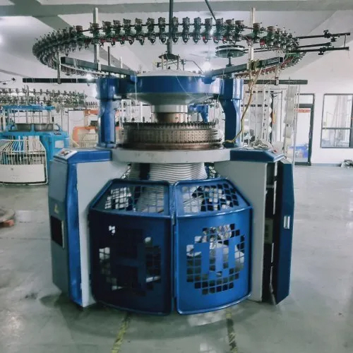 Semi-Automatic Interlock Circular Knitting Machine