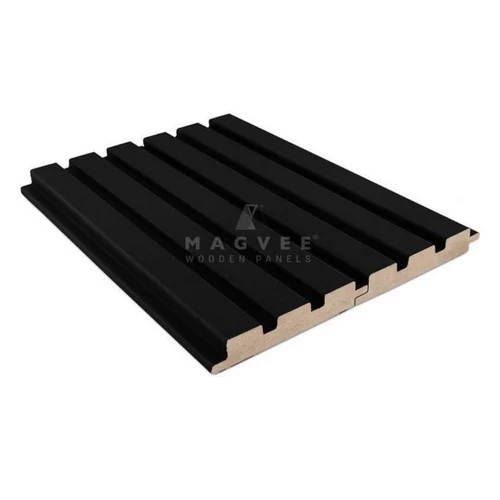 High Quality & Durability Black Mdf Fluted Panel