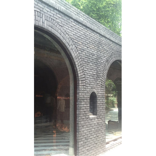 Natural Sandstone bricks cladding