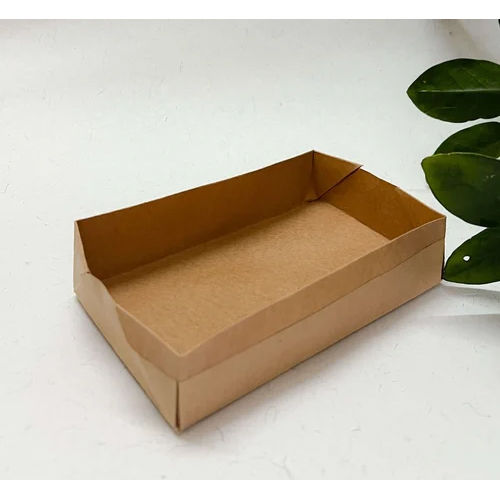 Good Quality 500 Ml Disposable Kraft Paper Food Tray