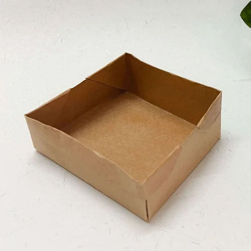 250 ml Disposable Kraft Paper Food Tray