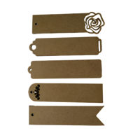 Yorkker Wooden Plain MDF Bookmarks for Book Lovers Bookmarks for Gifts DIY Mandal  Artwork Decoupage Resin Art