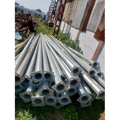 Silver Lighting Pole