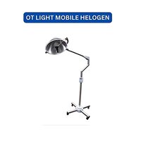Ot Light Mobile Helogen - Floor Mounted, Plastic Material, Semi-automatic Operating Type, Electric Power Source, Wall Mounted For Hospital Use