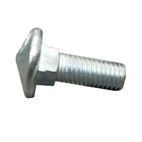 Carriage Bolt - Color: Silver