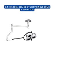 Ot Helogen Ceiling Of Lights Single Dome 3 Reflector - Aluminum Alloy 520x350x180mm, 180w Halogen, 80,000 Lux, 360â° Rotation, Shadow-free Lighting
