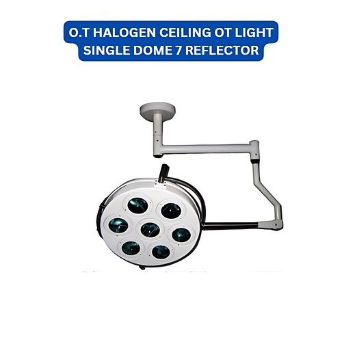 HALOGEN CEILING OT LIGHT SINGLE DOME 7 REFLECTOR