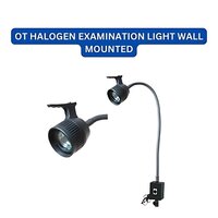 Ot Halogen Examination Light Wall Mounted - 71cm Adjustable Arm, Halogen Bulb, 220v Voltage, Easy-handle Dome For Versatile Use
