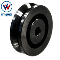 Bishop Wisecarver Bearing - Dualvee Linear Vee Groove Guide Wheels, 52100 Steel Or 440c Stainless Steel, Double Row Angular Contact Bearing For Load Capability