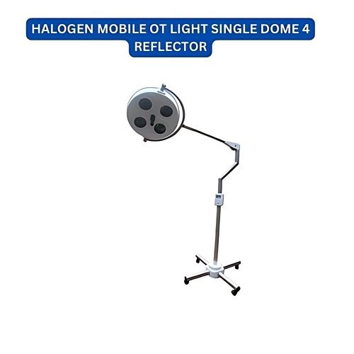 HALOGEN MOBILE OT LIGHT SINGLE DOME 4 REFLECTOR