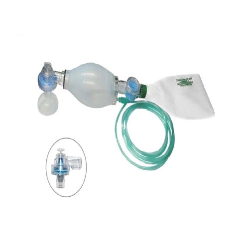 Silicone Resuscitator With Pop-Off Valve (Child)