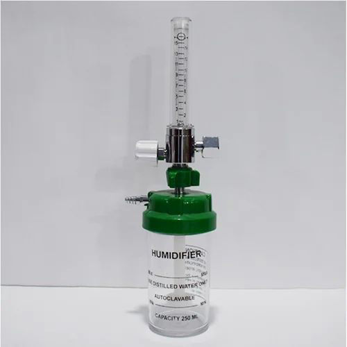 White Bpc Flow Meter With Humidifier